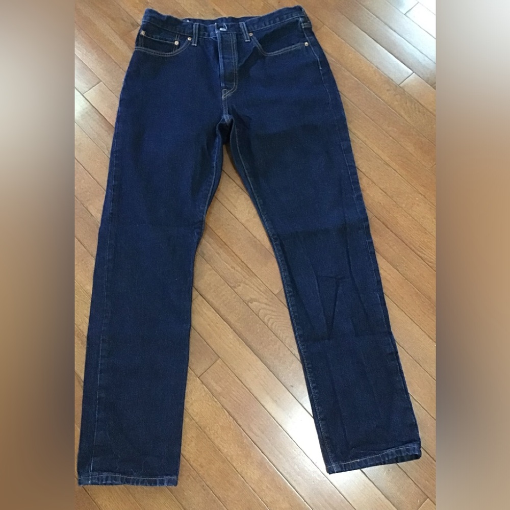 Levi's Premium Men's 501 Straight Jeans - Dark Blue NWOT